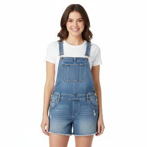 Women’s Jeans Shortalls Outfits Classic Adjustable Straps Loose  Overal